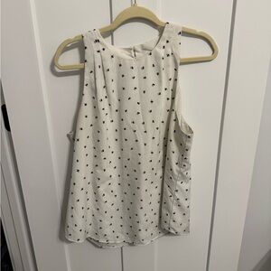 Bee-Print Tank Blouse